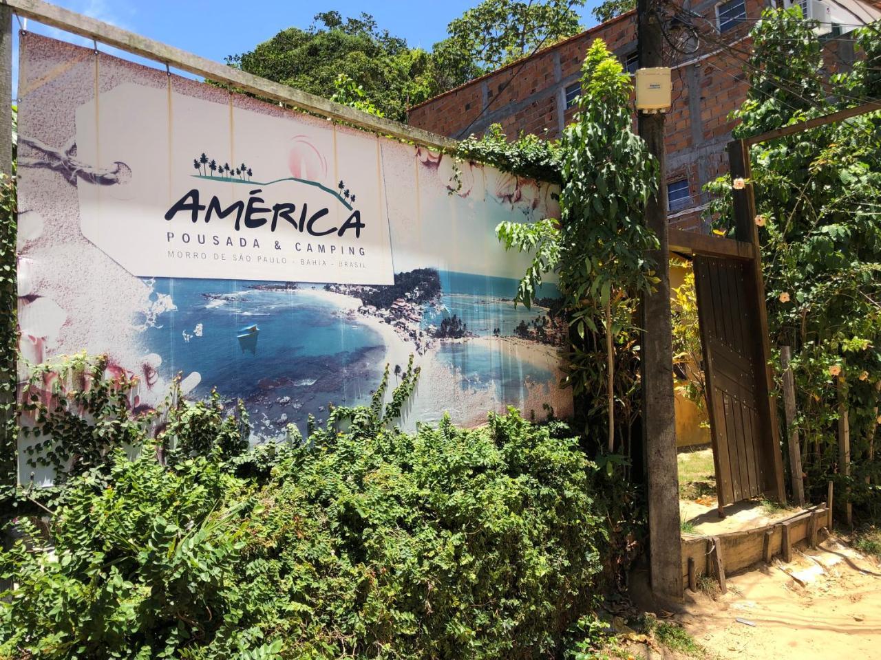 Pousada E Camping America Морру-ді-Сан-Паулу Екстер'єр фото